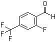 2-Fluoro-4-(trifluoromethyl)benzaldehyde molecular structure (CAS 89763-93-9)