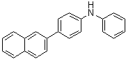 structure of CAS# 897671-79-3, 4-(2-Naphthalenyl)-N-phenylbenzenamine