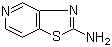 噻唑并[4,5-c]吡啶-2-胺分子结构 (CAS 89786-54-9)