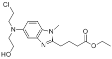 Bendamustine Monohydroxy Acid Ethyl Ester molecular structure (CAS 898224-95-8)
