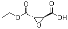 (2S,3S)-3-(Ethoxycarbonyl)oxirane-2-carboxylic acid molecular structure (CAS 89886-73-7)