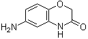 structure of CAS# 89976-75-0, 6-Amino-2H-1,4-benzoxazin-3(4H)-one;6-Amino-2H-benzo[b][1,4]oxazin-3(4H)-one; 6-Amino-3,4-dihydro-3-oxo-2H-1,4-benzoxazine; 6-Amino-3-oxo-3,4-dihydrobenzo[1,4]oxazine; 6-Amino-4H-benzo[1,4]oxazin-3-one