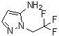 1-(2,2,2-Trifluoroethyl)-1H-pyrazol-5-amine molecular structure (CAS 899899-13-9)