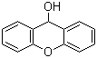 structure of CAS# 90-46-0, 9-Hydroxyxanthene;Xanthydrol; 9H-Xanthen-9-ol