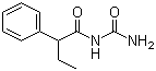 2-Phenylbutyrylurea molecular structure (CAS 90-49-3)