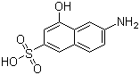 structure of CAS# 90-51-7, 6-Amino-4-hydroxy-2-naphthalenesulfonic acid;2-Amino-8-naphthol-6-sulfonic acid; 7-Amino-1-naphthol-3-sulfonic acid; Gamma Acid