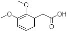 2,3-Dimethoxyphenylacetic acid molecular structure (CAS 90-53-9)