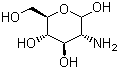 2-Amino-2-deoxy-D-glucopyranose molecular structure (CAS 90-77-7)