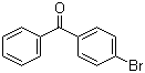 4-溴二苯甲酮分子结构 (CAS 90-90-4)