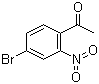 4'-Bromo-2'-nitroacetophenone molecular structure (CAS 90004-94-7)