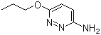 6-Propoxypyridazin-3-amine molecular structure (CAS 90008-50-7)