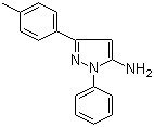 5-Amino-3-(4-methylphenyl)-1-phenylpyrazole molecular structure (CAS 90012-40-1)