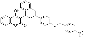 氟鼠酮分子结构 (CAS 90035-08-8)