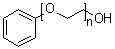聚乙二醇苯基醚分子结构 (CAS 9004-78-8)
