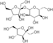 Inulin molecular structure (CAS 9005-80-5)