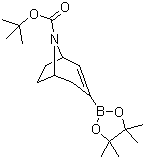 8-(tert-Butoxy)carbonyl-8-azabicyclo[3.2.1]oct-2-ene-3-boronic acid pinacol ester molecular structure (CAS 900503-08-4)
