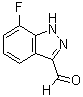 7-Fluoro-1H-indazole-3-carboxaldehyde molecular structure (CAS 900506-29-8)