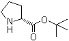 D-脯氨酸叔丁酯分子结构 (CAS 90071-62-8)