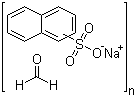 萘磺酸钠甲醛缩聚物分子结构 (CAS 9008-63-3)