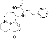 Cilazaprilat molecular structure (CAS 90139-06-3)