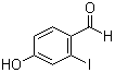 4-Hydroxy-2-iodobenzaldehyde molecular structure (CAS 90151-01-2)