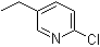 2-Chloro-5-ethylpyridine molecular structure (CAS 90196-32-0)