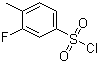 结构式 CAS# 90260-13-2, 3-氟-4-甲基苯磺酰氯