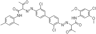 Pigment Yellow 176 molecular structure (CAS 90268-24-9)