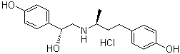 Ractopamine hydrochloride molecular structure (CAS 90274-24-1)