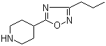 structure of CAS# 902837-03-0, 4-(3-Propyl-1,2,4-oxadiazol-5-yl)piperidine