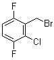 结构式 CAS# 90292-67-4, 2-氯-3,6-二氟苄基溴