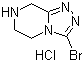 3-Bromo-5,6,7,8-tetrahydro-[1,2,4]triazolo[4,3-a]pyrazine hydrochloride molecular structure (CAS 903130-08-5)