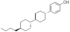 [trans(trans)]-4-(4'-Butyl[1,1'-bicyclohexyl]-4-yl)phenol molecular structure (CAS 90353-99-4)