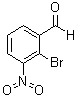 2-Bromo-3-nitrobenzaldehyde molecular structure (CAS 90407-21-9)