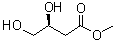 (S)-3,4-Dihydroxybutyric acid methyl ester molecular structure (CAS 90414-36-1)