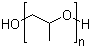 聚 1,2-丙二醇分子结构 (CAS 9042-19-7)