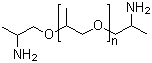 structure of CAS# 9046-10-0, O,O'-Bis(2-aminopropyl)polypropyleneglycol;Polypropylene glycol bis(2-aminopropyl ether)