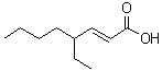 4-Ethyl-2-octenoic acid molecular structure (CAS 90464-78-1)