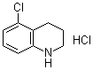 结构式 CAS# 90562-33-7, 5-氯-1,2,3,4-四氢喹啉盐酸盐