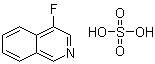 structure of CAS# 906820-09-5, 4-Fluoroisoquinoline sulfate