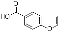 structure of CAS# 90721-27-0, Benzofuran-5-carboxylic acid;1-Benzofuran-5-carboxylic acid