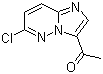 3-Acetyl-6-chloroimidazo[1,2-b]pyridazine molecular structure (CAS 90734-71-7)