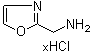 2-Oxazolemethanamine hydrochloride molecular structure (CAS 907544-38-1)