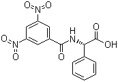 (S)-(+)-N-(3,5-Dinitrobenzoyl)-alpha-phenylglycine molecular structure (CAS 90761-62-9)