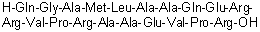 L-Glutaminylglycyl-L-alanyl-L-methionyl-L-leucyl-L-alanyl-L-alanyl-L-glutaminyl-L-alpha-glutamyl-L-arginyl-L-arginyl-L-valyl-L-prolyl-L-arginyl-L-alanyl-L-alanyl-L-alpha-glutamyl-L-valyl-L-prolyl-L-arginine molecular structure (CAS 907625-64-3)