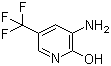 结构式 CAS# 90778-25-9, 3-氨基-2-羟基-5-(三氟甲基)吡啶