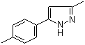 结构式 CAS# 90861-52-2, 3-甲基-5-对甲苯基-1H-吡唑