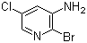 2-Bromo-3-amino-5-chloropyridine molecular structure (CAS 90902-83-3)