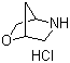 结构式 CAS# 909186-56-7, 2-氧杂-5-氮杂双环[2.2.1]庚烷盐酸盐