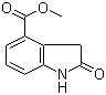 Methyl 2-oxindole-4-carboxylate molecular structure (CAS 90924-46-2)